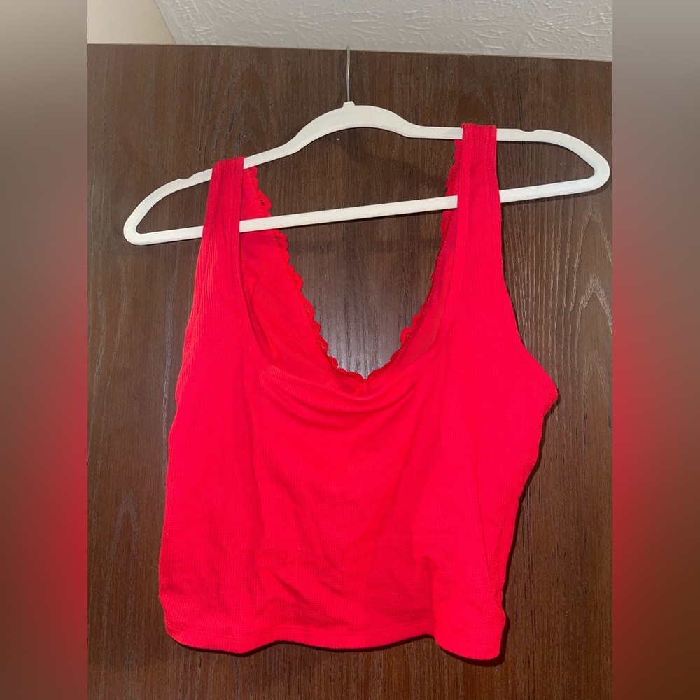 Aerie lace back tops